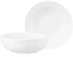 Seltmann Weiden Terra Pastateller &oslash; 26 cm wei&szlig; 6er Set
