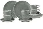 Seltmann Weiden Terra Kaffeeservice 18-teilig perlgrau