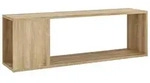 vidaXL TV-Schrank Sonoma-Eiche 100x24x32 cm Holzwerkstoff