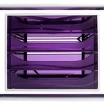 Exacompta 228619D ECOBOX Schubladenbox mit 4 Schubladen - Violett