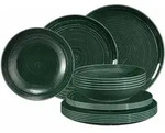 Seltmann Weiden Terra Teller-Set 18-teilig moosgr&uuml;n