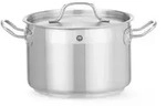 HENDI Kochtopf, mittel - mit Deckel, Profi Line, 4L, ⌀200x(H)130mm