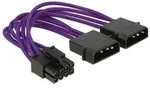 Delock 83703, EPS (8-pin), 2 x Molex (4-pin), M&auml;nnlich, Weiblich, Gerade, Gerade