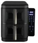 SEVERIN FR 2468 Doppel-Hei&szlig;luftfritteuse 2x5,5L 360&deg; 2600W