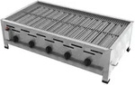 ChattenGlut Professional Gastrobr&auml;ter 5-flammig Tischger&auml;t 22,5kW und Edelstahlrost