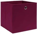 vidaXL Aufbewahrungsboxen 10 Stk. Vliesstoff 28x28x28 cm Dunkelrot