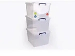 Really Useful Box Kunststoff Archivbox 33,5 L Transparent 38,3 x 46 x 28,5 cm 3