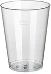 Starpak 50 Trinkbecher, PS 0,2 l &Oslash; 7,5 cm &middot; 9,7 cm glasklar