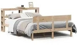 vidaXL Massivholzbett ohne Matratze 140 x 190 cm Kiefernholz