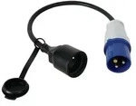 Perel Kabel - Kupplung Auf Cee-Stecker - Stecker-Typ E (Franz&ouml;sisches System)
