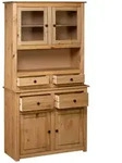 vidaXL Highboard 93x40,5x180 cm Kiefernholz Panama