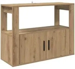 vidaXL Sideboard Artisan-Eiche 80 x 30 x 60 cm Holzwerkstoff