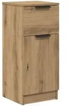 vidaXL Sideboard Artisan-Eiche 30x30x70 cm Holzwerkstoff