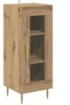 vidaXL Sideboard Artisan-Eiche 34 x 34,5 x 90 cm Holzwerkstoff