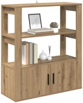 vidaXL Sideboard Artisan-Eiche 30 x 80 x 90 cm Holzwerkstoff