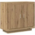 vidaXL Sideboard Artisan-Eiche 80x40x75 cm Holzwerkstoff