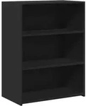 vidaXL Sideboard Schwarz 70x41x93 cm Holzwerkstoff