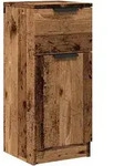 vidaXL Sideboard Altholz-Optik 30x30x70 cm Holzwerkstoff