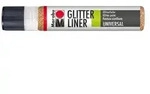 Glitter Liner, 25ml, rotgold