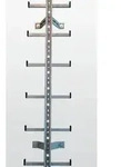 Einholmleiter L&auml;nge1,40m Edelstahl
