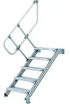 Zarges Treppe 45&deg; 1000mm Stufenbreite 5 Stufen