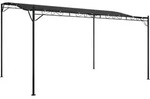 vidaXL Markise Anthrazit 4x3 m 180 g/m2 Stoff und Stahl
