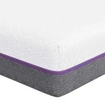 vidaXL Matratze Wei&szlig; und Grau 180 x 200 cm Memory Foam