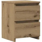 vidaXL Nachttisch Artisan-Eiche 30x30x40 cm Holzwerkstoff