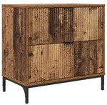 vidaXL Nachttisch Altholz 63,5 x 36 x 61 cm Holzwerkstoff