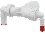 Alcadrain P156Z Doppelanschluss komplett DN40 / DN32 8 &ndash;23 mm...