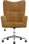 vidaXL Relaxsessel Braun Samt