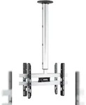 VCM CM 4 Maxi Double TV-Deckenhalterung Silberfarbig.