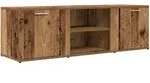 vidaXL TV-Schrank Altholz-Optik 120x34x37 cm Holzwerkstoff