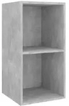 vidaXL TV-Wandschrank Betongrau 37x37x72 cm Holzwerkstoff