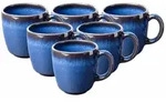 like. by Villeroy & Boch Lave bleu Kaffeetasse 190 ml 6er Set