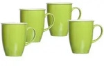 Ritzenhoff & Breker DOPPIO Kaffeebecher 320 ml Gr&uuml;n 4er Set
