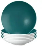 Seltmann Weiden Life Fashion Pasta-/Suppenteller &oslash; 23 cm 6er Set Trendy Petrol