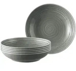 Seltmann Weiden Terra Suppenteller &oslash; 21,2 cm perlgrau 6er Set