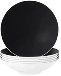 Seltmann Weiden Life Fashion Suppenteller &oslash; 20 cm 6er Set - Glamorous Black