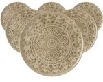 Ritzenhoff & Breker Rimini Platzteller &oslash; 32 cm Mandala Sand 6er Set