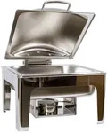 Airbrush-City Edelstahl Luxus Speisenw&auml;rmer 2/3 Warmhaltebeh&auml;lter Chafing...