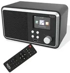 XORO DAB 300 IR Schwarz - Internetradio mit DAB+, UKW, WLAN & Bluetooth