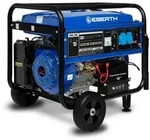 EBERTH 5500W Notstromaggregat, Fahrwerk, E-Start, 13 PS 4-Takt-Benzinmotor,...