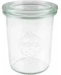 WECK Mini Sturzglas, &Oslash; 6 cm, H: 8 cm, 160 mL, mit Deckel, 12er Set