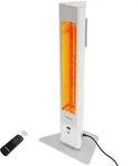 VASNER HeatTower Stand-Heizstrahler 2500 Watt Carbon Wei&szlig; mit Fernbedienung,...