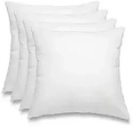 wometo 4er Set (4 St&uuml;ck) Federkissen Kissen 100% Federn 50x50 - 600g OEKO-TEX