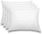 wometo 4er Set Federkissen 100% Federn 40x60 - 600g OEKO-TEX Kissen F&uuml;llkissen Bezug