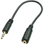 Audioadapterkabel 3,5M/2,5F 20cm-Kabel 3,5mm M/2,5mm F