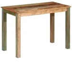 vidaXL Esstisch 110x55x76 cm Altholz Massiv