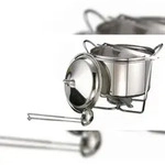 Haushalt International HI 16180 Feuerzangen Bowle Set mit Sch&ouml;pfkelle